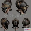 1186268 - PBR Game 3D Model - Lion Helmet