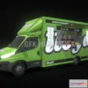 1186284 - PBR Game 3D Model - Lloyds Food Truck