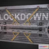1186290 - PBR Game 3D Model - Lockdown Heavy Duty Door