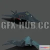 1186296 - PBR Game 3D Model - Lockheed F-117 Nighthawk