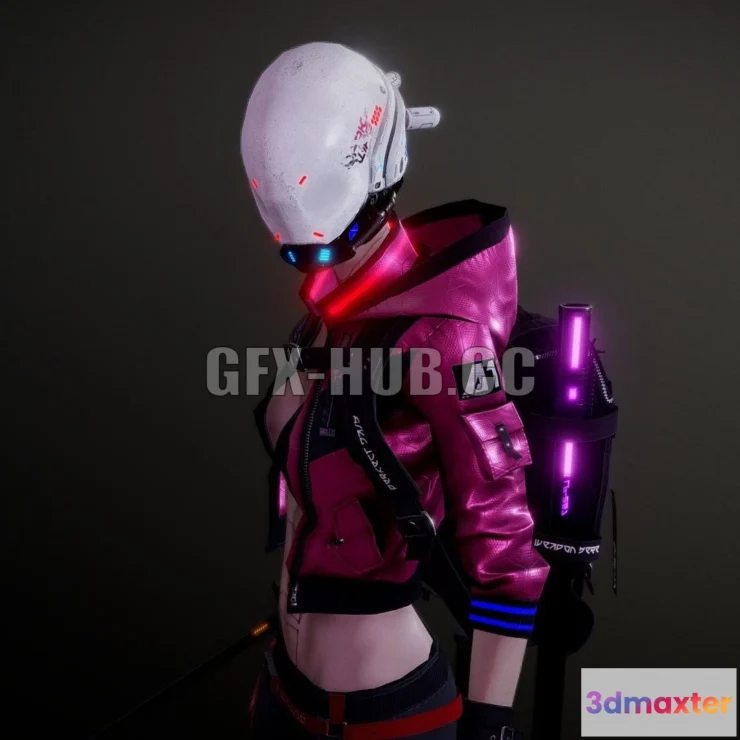 1186400 - PBR Game 3D Model - LP 287 Character P4