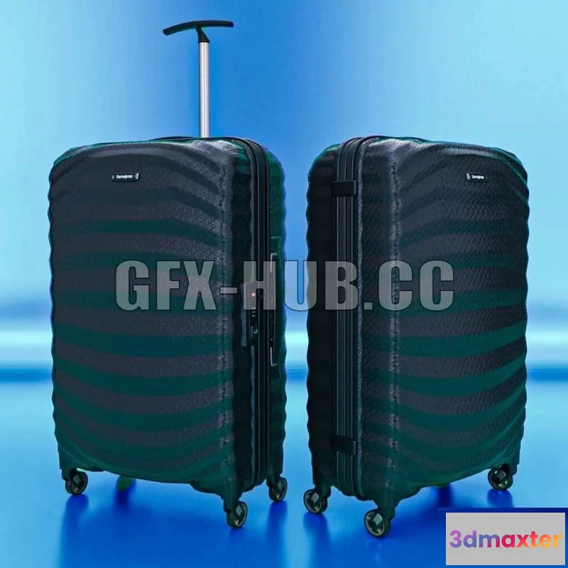 1186416 - PBR Game 3D Model - Luggage Bag