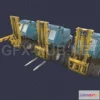 1186430 - PBR Game 3D Model - LZA-4045 forklift