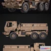 1186438 - PBR Game 3D Model - M1083-A2 FMTV