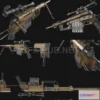 1186466 - PBR Game 3D Model - M200 Sniper Rifle