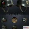 1186508 - PBR Game 3D Model - M40 Stahlhelm