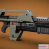1186510 - PBR Game 3D Model - M41A Pulse Rifle (Aliens)