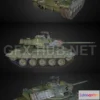 1186512 - PBR Game 3D Model - M41D light Tank (max, fbx, obj)
