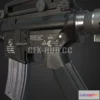 1186516 - PBR Game 3D Model - M4A1 AAA