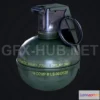 1186526 - PBR Game 3D Model - M67 Grenade