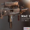 1186536 - PBR Game 3D Model - MAC-10
