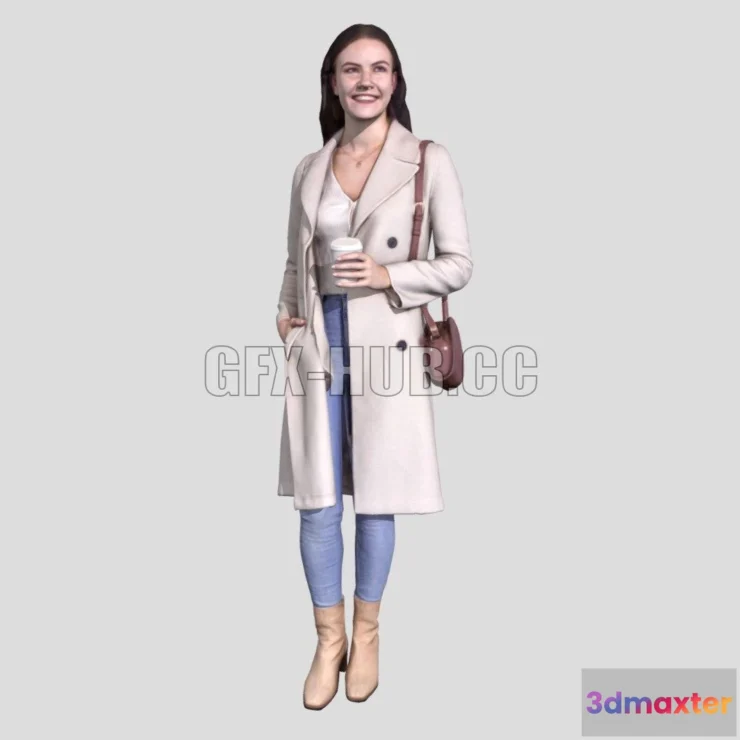 1186558 - PBR Game 3D Model - Maddie 2195