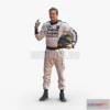 1186594 - PBR Game 3D Model - Male race car driver 0268
