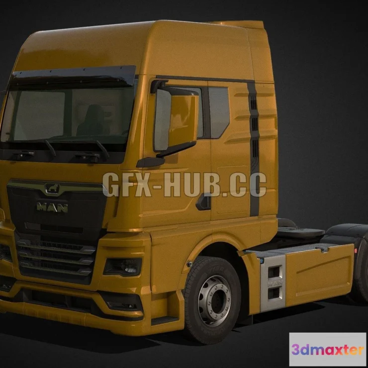 1186660 - PBR Game 3D Model - Man TGX 2021