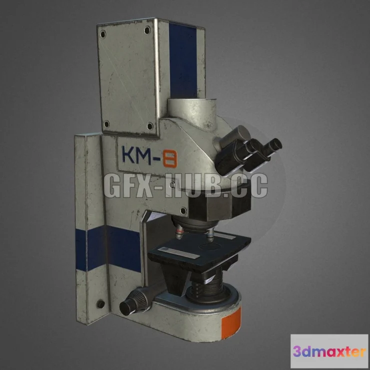 1186724 - PBR Game 3D Model - Mass Effect Microscope