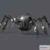 1186788 - PBR Game 3D Model - Mechanical Spider