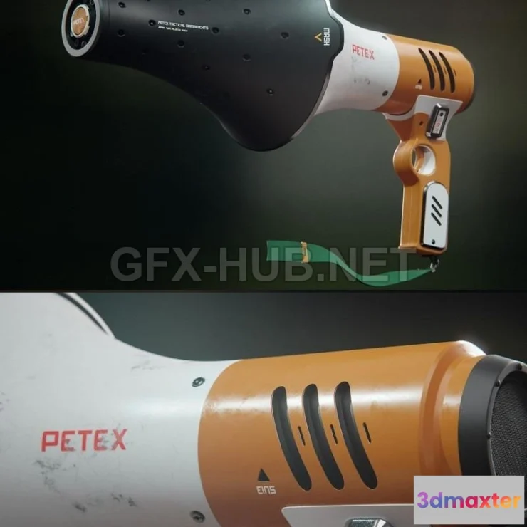 1186860 - PBR Game 3D Model - Megaphone