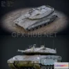 1186902 - PBR Game 3D Model - Merkava Mk4 Israeli Tank