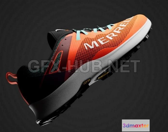 1186904 - PBR Game 3D Model - Merrel Shoe