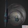 1186922 - PBR Game 3D Model - Metal Door Prop