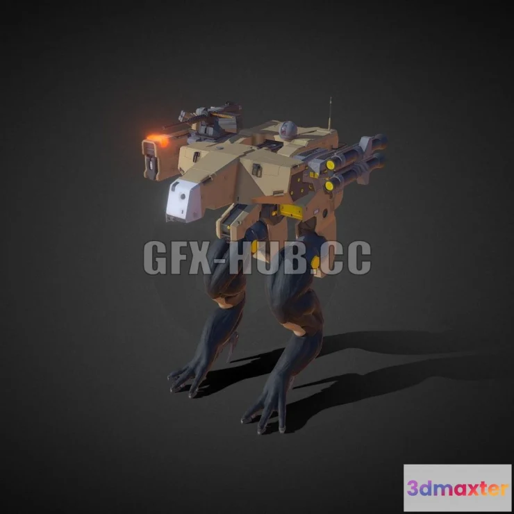 1186928 - PBR Game 3D Model - Metal Gear Solid 4