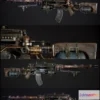 1186938 - PBR Game 3D Model - Metro Exodus Junk Rifle
