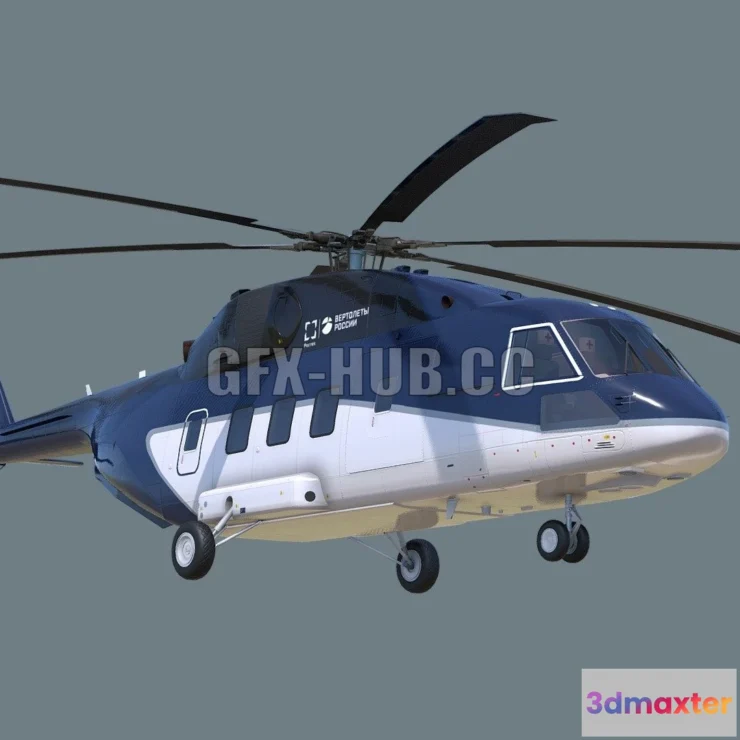 1186954 - PBR Game 3D Model - Mi-38 helicopter