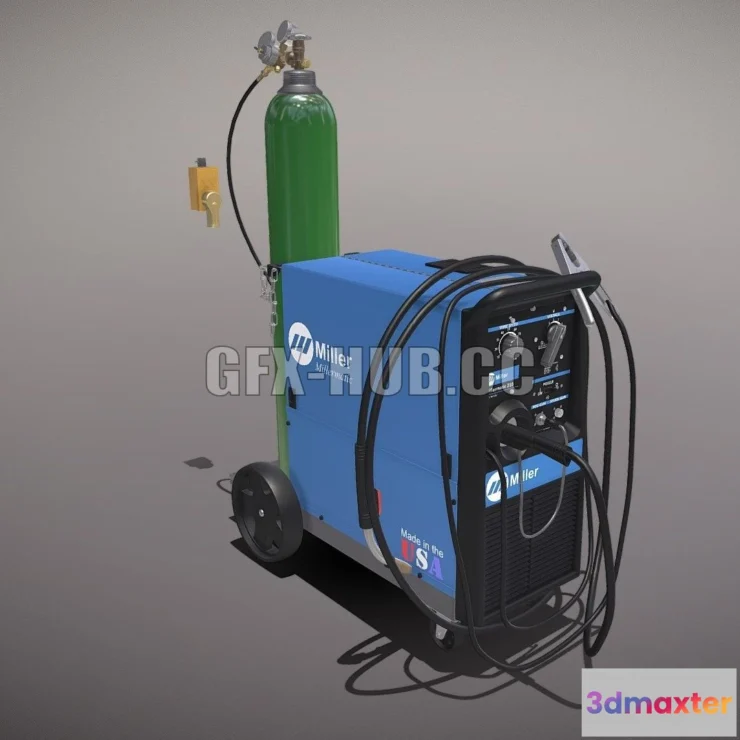 1186988 - PBR Game 3D Model - MIG-MAG lasapparaat