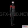 1186998 - PBR Game 3D Model - Miles Morales