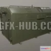 1187042 - PBR Game 3D Model - Military Mobile Modular