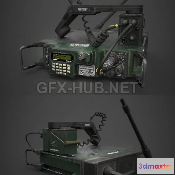 1187052 - PBR Game 3D Model - Military station