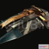 1187078 - PBR Game 3D Model - Minelayer Corvette PBR