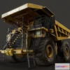 1187092 - PBR Game 3D Model - Mining Dump Truck - Low Poly