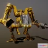 1187094 - PBR Game 3D Model - MINING MECH ANIMATIONS