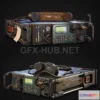 1187126 - PBR Game 3D Model - Modern Military Radio