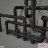 1187150 - PBR Game 3D Model - Modular Pipe Assets
