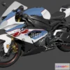 1187216 - PBR Game 3D Model - Motorcycle BMW