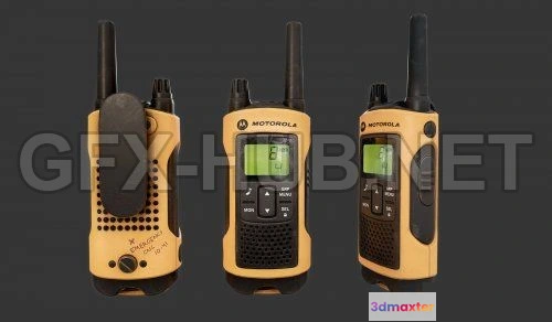 1187228 - PBR Game 3D Model - Motorola TLKR T80