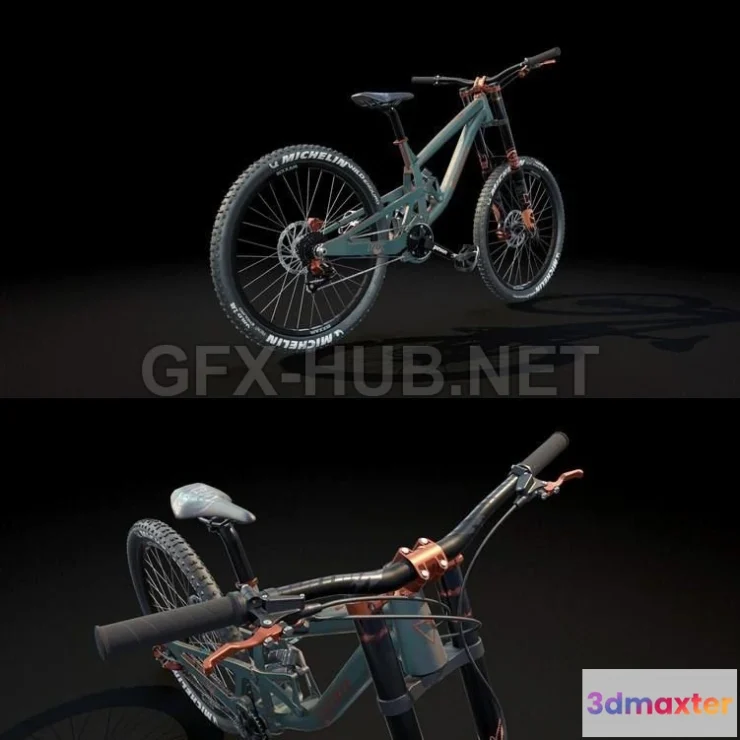 1187230 - PBR Game 3D Model - Mountain Bike 2