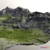 1187236 - PBR Game 3D Model - Mountain Range 01