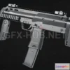 1187258 - PBR Game 3D Model - MP7 SMG