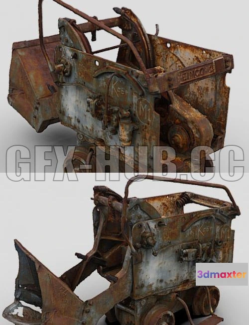 1187266 - PBR Game 3D Model - Mucker (Raw Scan) PBR