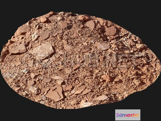 1187354 - PBR Game 3D Model - Nature Rock 04