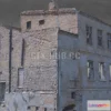 1187368 - PBR Game 3D Model - Neglected Soviet Building