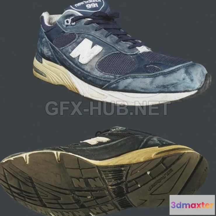 1187380 - PBR Game 3D Model - New Balance