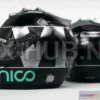 1187388 - PBR Game 3D Model - Nico Rosberg 2016 style Racing helmet
