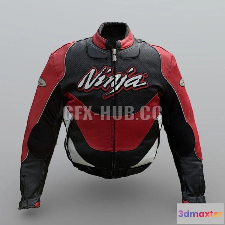1187410 - PBR Game 3D Model - Ninja Jacket