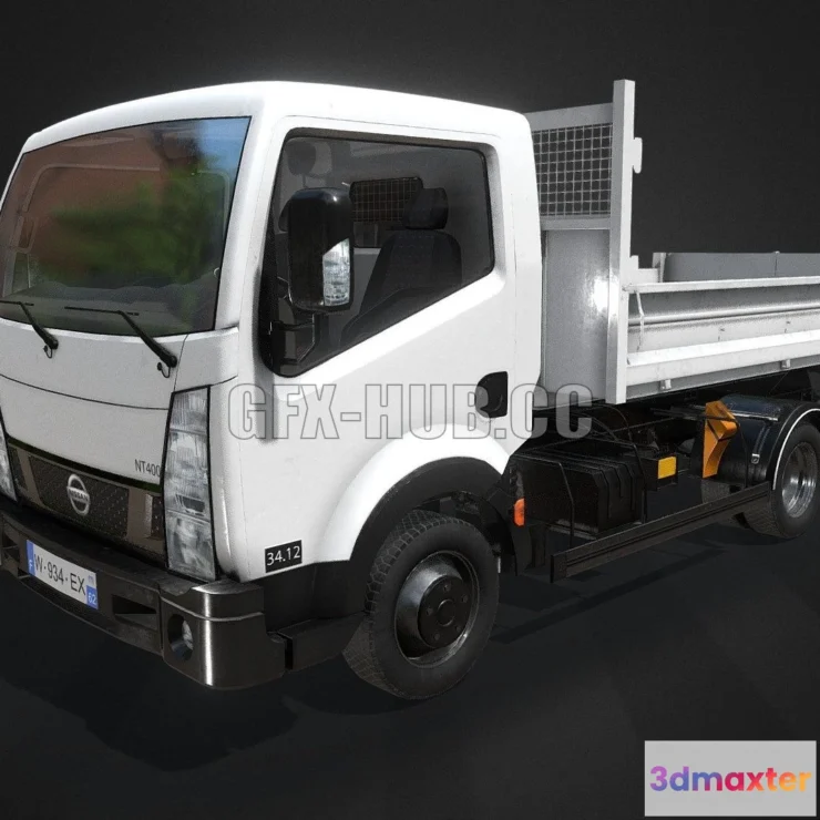 1187420 - PBR Game 3D Model - Nissan Cabstar