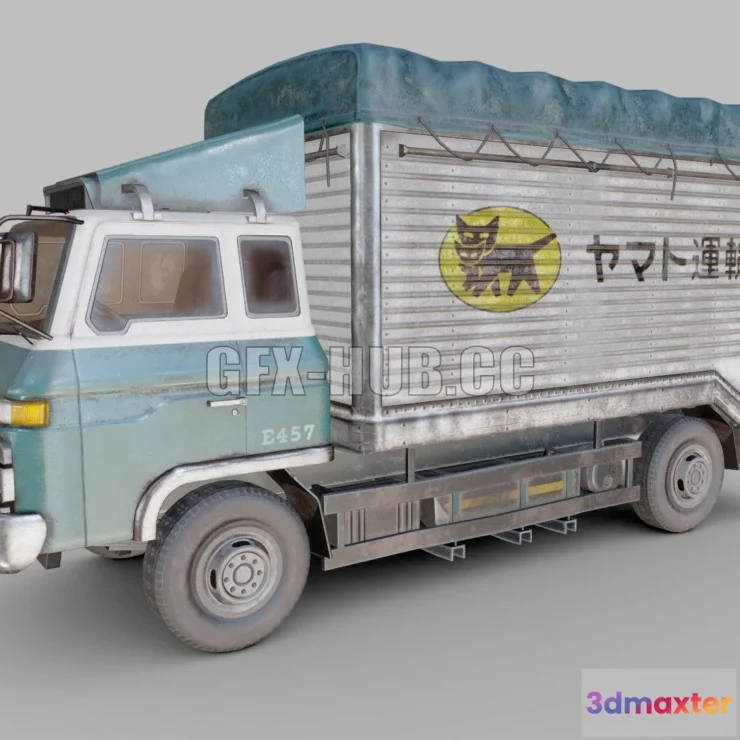 1187422 - PBR Game 3D Model - Nissan Diesel
