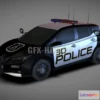 1187428 - PBR Game 3D Model - Nissan Leaf Police Car